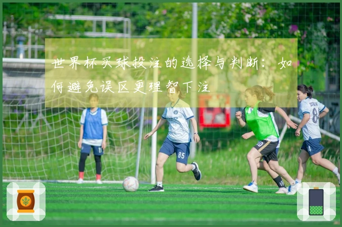 世界杯买球投注的选择与判断：如何避免误区更理智下注