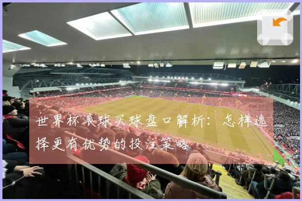 世界杯滚球买球盘口解析：怎样选择更有优势的投注策略